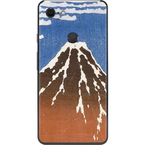 Hokusai Fuji Mountains in clear Weather Google Pixel 3 XL Skin